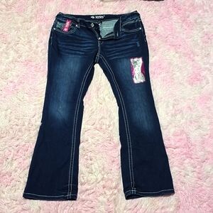 NWT Series 31 Embroidered Jeans